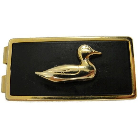 Vintage Anson Duck Drake Money Clip Men Wallet ID Credit Card Holder - Picture 2 of 7